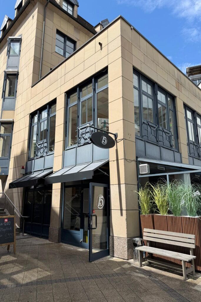 Das Restaurant von außen.